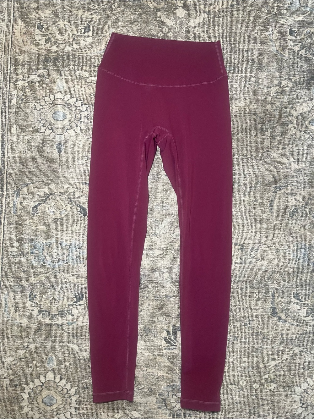 PARAGON Women's High-Waist Leggings in Deep Plum